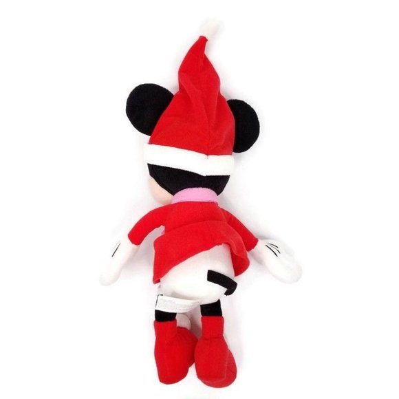 Kohls Cares Minnie Mouse Mrs Claus Plush Stuffed - Picture 4 of 10